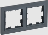 Рамка IEK Brite РУ-2-БрГ - фото