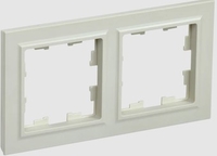 Рамка IEK Brite РУ-2-БрКр - фото