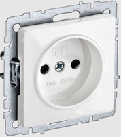 Розетка IEK Brite РС10-1-0-БрБ - фото