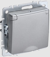 Розетка IEK Brite РСбш10-3-44-БрА - фото