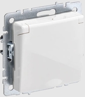 Розетка IEK Brite РСбш10-3-44-БрБ - фото