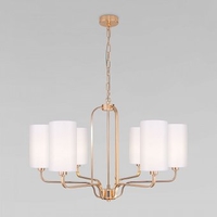 Подвесная люстра Евросвет Purezza 60128/6 золото - фото