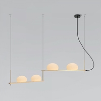 Подвесная люстра Евросвет Stair 70145/4 латунь - фото