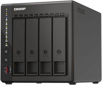 Сетевой накопитель QNAP TS-453E-8G - фото