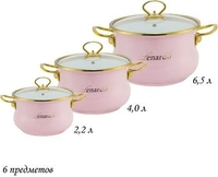 Набор кастрюль Lenardi Miguel 776-023 - фото