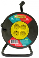 Удлинитель на катушке Калибр УСК-25 (2x0.75) - фото