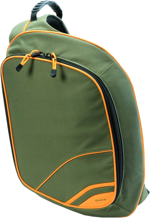 Слинг DICOTA Cross.Over N16268P (оливковый/оранжевый) - фото