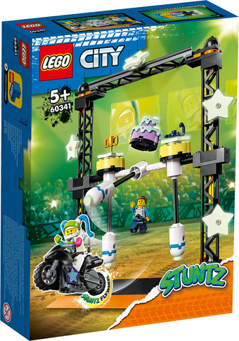 Конструктор LEGO City 60341 Трюковое испытание Нокдаун - фото