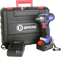 Гайковерт ДИОЛД ГЭА-20ЛИ-01 10300031 (с 1-им АКБ, кейс) - фото