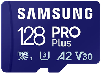 Карта памяти Samsung PRO Plus microSDXC 128GB MB-MD128SA/EU (с адаптером) - фото