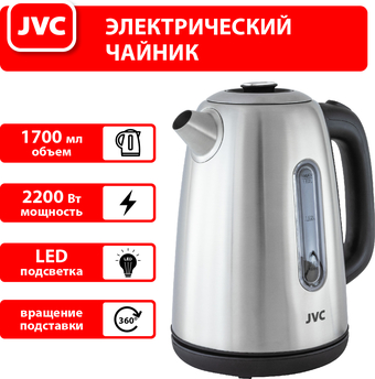 Электрический чайник JVC JK-KE1715 - фото