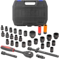 Набор трещотка с головками FORSAGE F-4323-5MPB (32 предмета) - фото