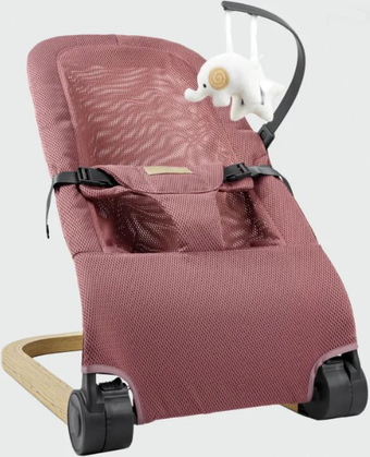 Шезлонг Amarobaby Baby relax AB22-25BR/06 (розовый) - фото