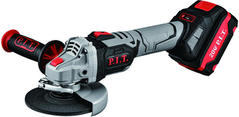 Угловая шлифмашина P.I.T. PWS20H-125B/1 (с 1-им АКБ) - фото