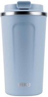 Термокружка Miku 510мл (голубой) - фото