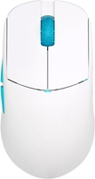 Игровая мышь Lamzu Atlantis Mini Pro (белый/голубой) - фото