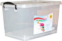 Ящик для хранения Росспласт 532347 50 л (прозрачный) - фото