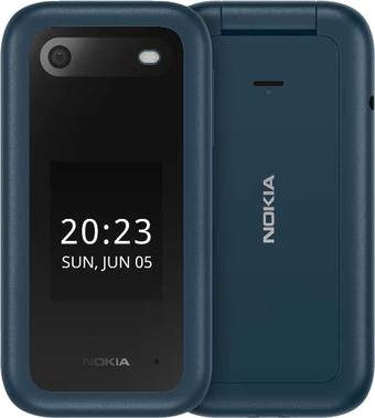 Кнопочный телефон Nokia 2660 (2022) TA-1469 Dual SIM (синий) - фото