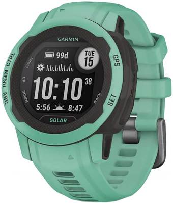 Умные часы Garmin Instinct 2S Solar (нео тропик) - фото