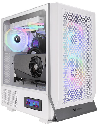 Корпус Thermaltake Ceres 300 TG ARGB Snow - фото