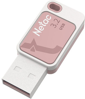 USB Flash Netac UA31 USB 3.2 64GB (розовый) - фото