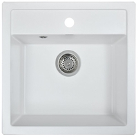 Кухонная мойка Wisent 510-28W (с сифоном GER013) - фото