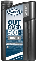 Моторное масло Yacco Outboard 500 4T 10W-30 2л - фото