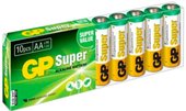 Батарейка GP Super Alkaline AA 10 шт - фото