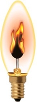Лампочка Uniel IL-N-C35-3/RED-FLAME/E14/CL UL-00002981 - фото