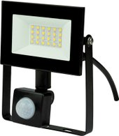 Уличный прожектор Uniel ULF-F62-30W/6500K SENSOR IP54 200-240В BLACK UL-00007125 - фото