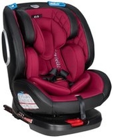 Детское автокресло Farfello Isofix YB102A(2) (бордовый/экокожа) - фото