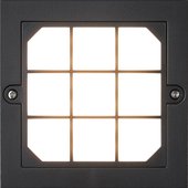 Уличный накладной светильник ESCADA 30001W/01LED (черный) - фото