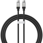 Кабель Baseus CoolPlay Series USB Type-C - USB Type-C (1 м, черный) - фото