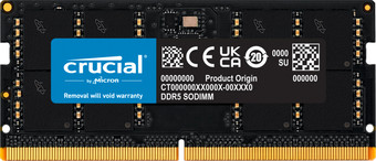 Оперативная память Crucial 32ГБ DDR5 SODIMM 5600 МГц CT32G56C46S5 - фото