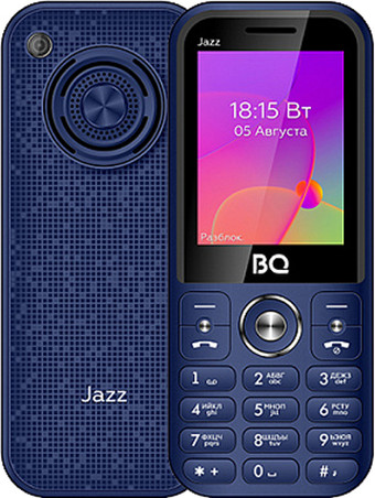 Кнопочный телефон BQ-Mobile BQ-2457 Jazz (синий) - фото