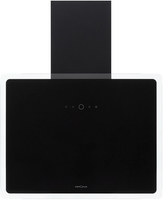 Кухонная вытяжка Krona Aura 600 Frame S (черный/прозрачный кант) - фото