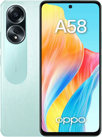 Смартфон Oppo A58 CPH2577 8GB/128GB международная версия (светло-зеленый) - фото