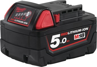 Аккумулятор Milwaukee M18 M18B5 4932430483 (18В/5 Ач) - фото