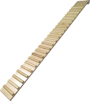 Наклонная лестница Dinamika ZSO-002156 навесная ребристая 150 см - фото