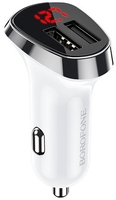 Автомобильное зарядное Borofone BZ15 (белый) - фото