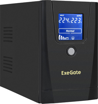 Источник бесперебойного питания ExeGate SpecialPro Smart LLB-900.LCD.AVR.1SH.2C13.RJ.USB EX292780RUS - фото