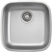 Кухонная мойка Ukinox Модерн MOD400.400-GT6C (с сифоном S701) - фото