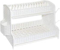 Сушилка для посуды Violet Ротанг 270206 (белый) - фото