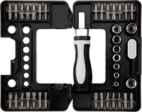 Набор отвертка с битами и головками Kranz KR-12-4792 (38 предметов) - фото