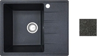Кухонная мойка БелЭворс Mila L (черный, без сифона) - фото