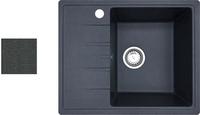 Кухонная мойка БелЭворс Mila R (антрацит, без сифона) - фото