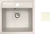 Кухонная мойка БелЭворс Rio (белый, без сифона) - фото