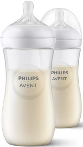 Набор бутылочек для кормления Philips Avent Natural Response КSCY906/02 (330 мл, 2 шт) - фото
