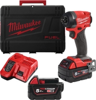 Винтоверт Milwaukee M18 FUEL M18FID3-502X 4933479865 (с 2-мя АКБ, кейс) - фото