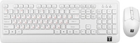Офисный набор ТЕСЛА MKB-Pro (беспроводной, белый) - фото